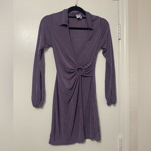 Princess Polly Lavender Long Sleeve Dress